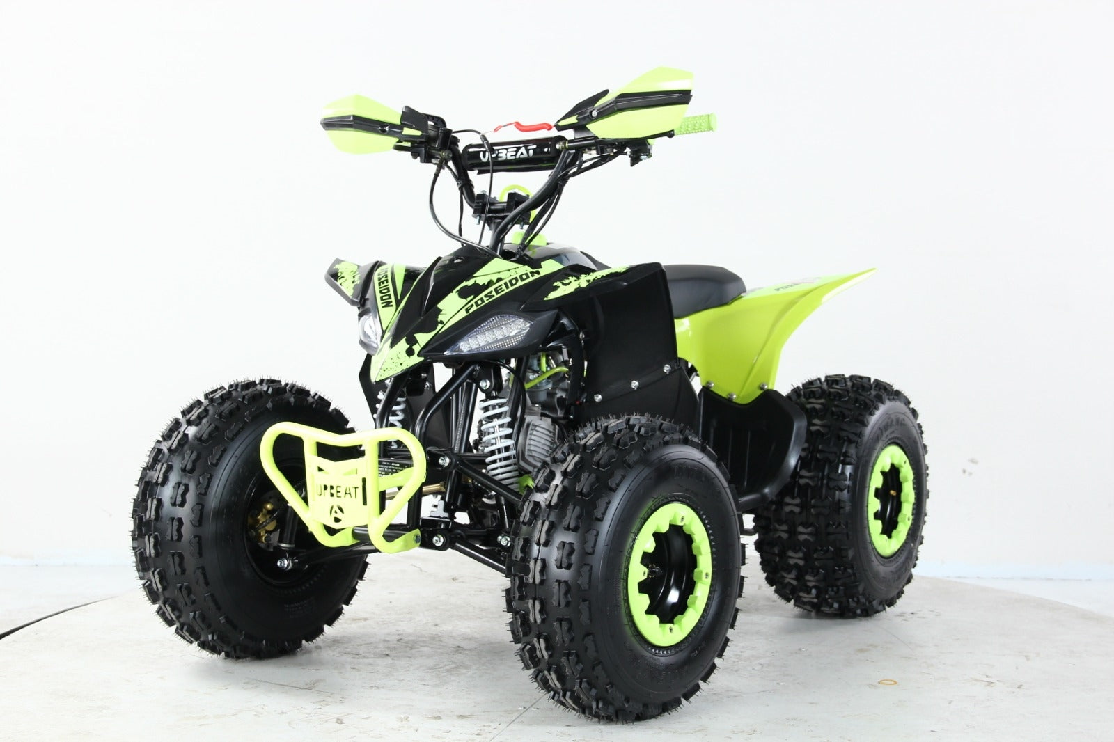 Poseidon 125 cc Stor barnemodell 3+1 med 8" hjul og hydrauliske bremser både fremme og bak m.m. Grønn.