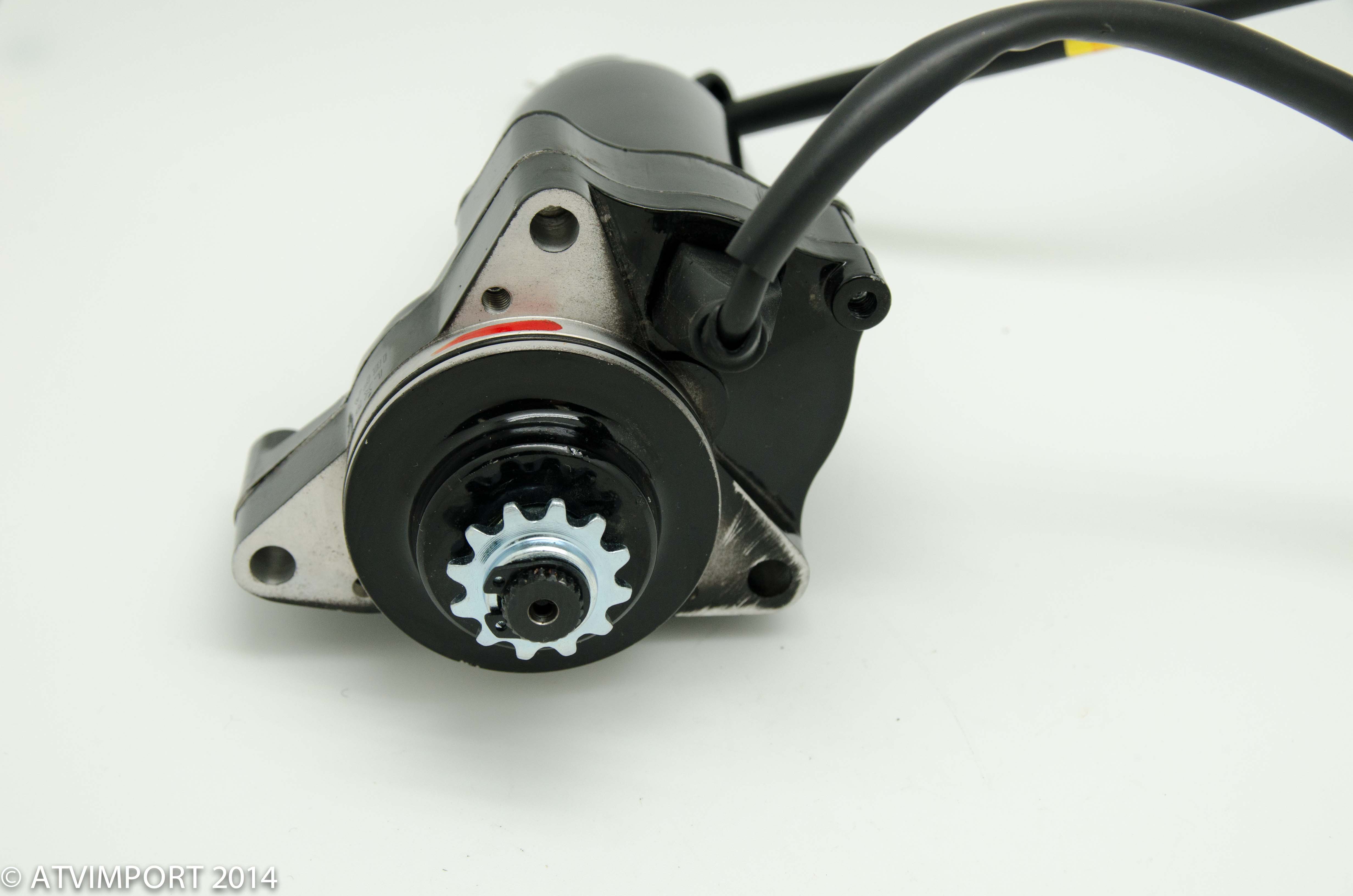 Startmotor sort 70cc-125cc