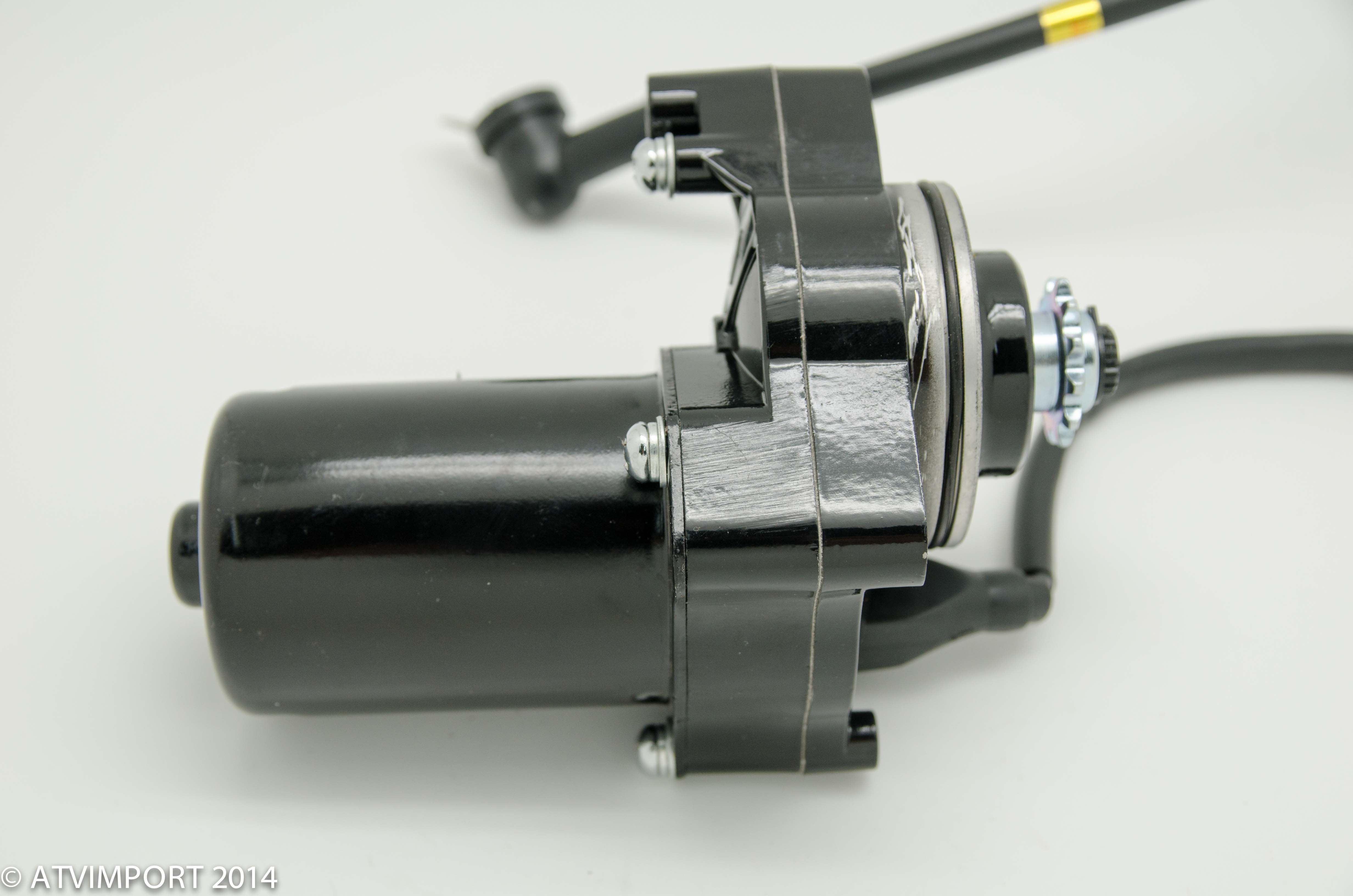 Startmotor sort 70cc-125cc