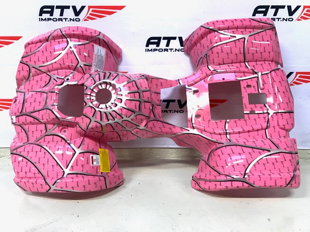 Plastkåpe rosa spider