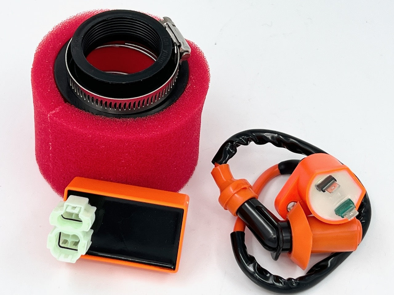 CDI, coil og luftfilter til GY6 motorer