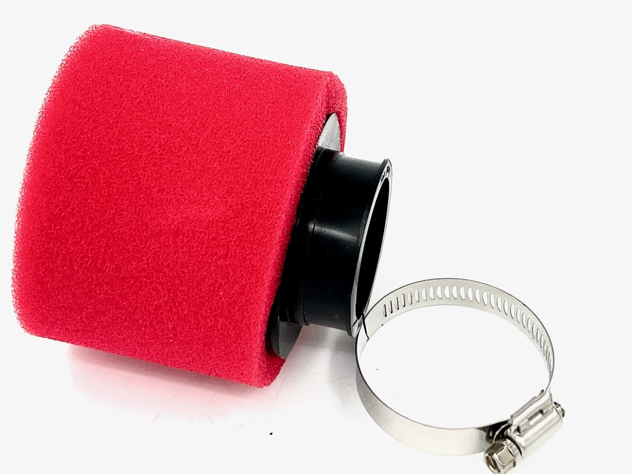 Luftfilter i myk skumplast 42mm åpning - 88mm lengde