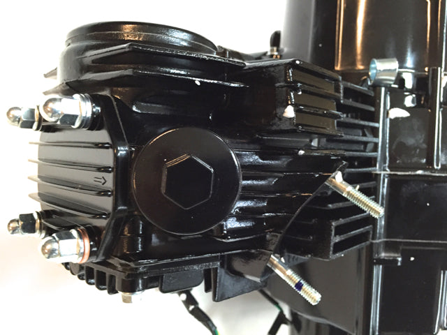 LONCIN motor 110cc 1+1, sort