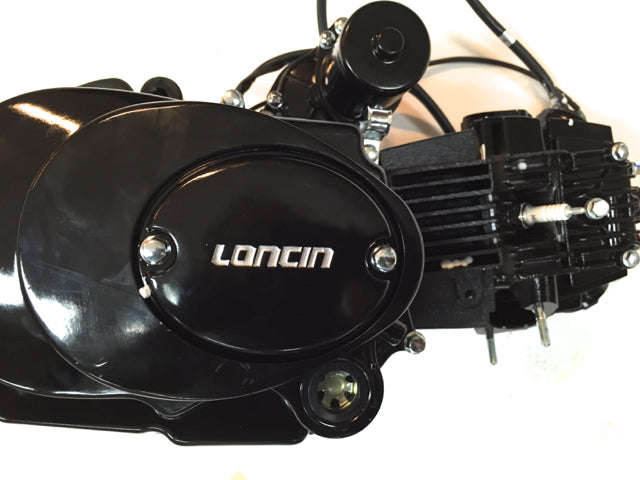 LONCIN motor 110cc 1+1, sort