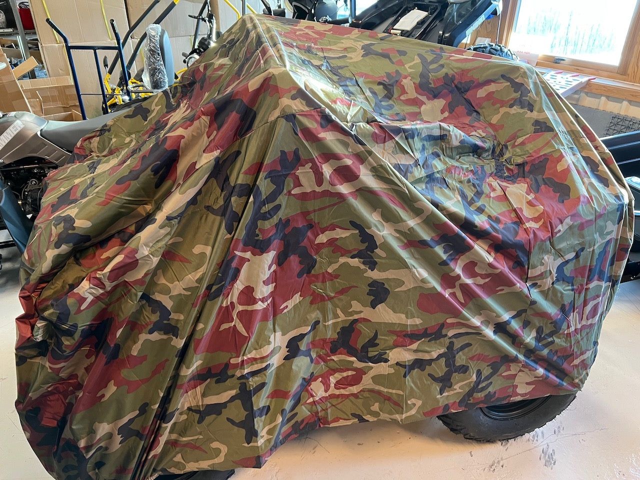 Beskyttelsestrekk - Str. XXL (220x98x106) - Camufarve