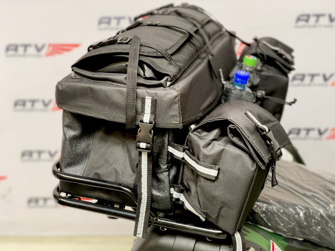 ATV bagasjeboks/bag - sammenleggbar sett, medium