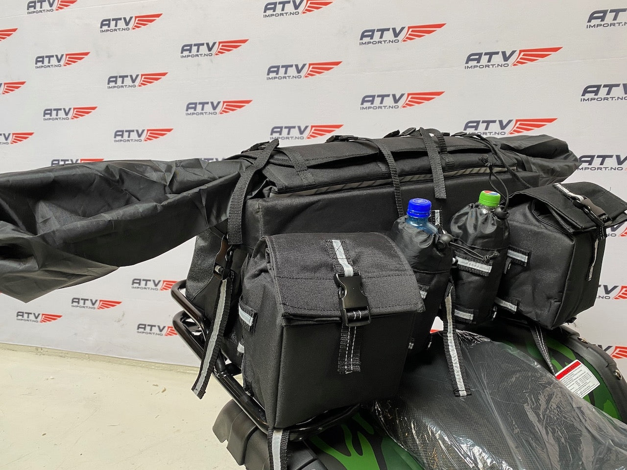 ATV bagasjeboks/bag - sammenleggbar sett, medium