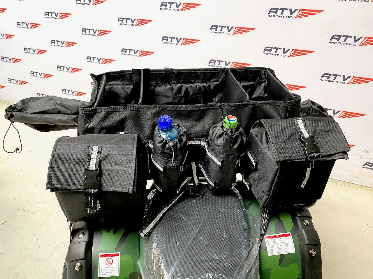 ATV bagasjeboks/bag - sammenleggbar sett, medium