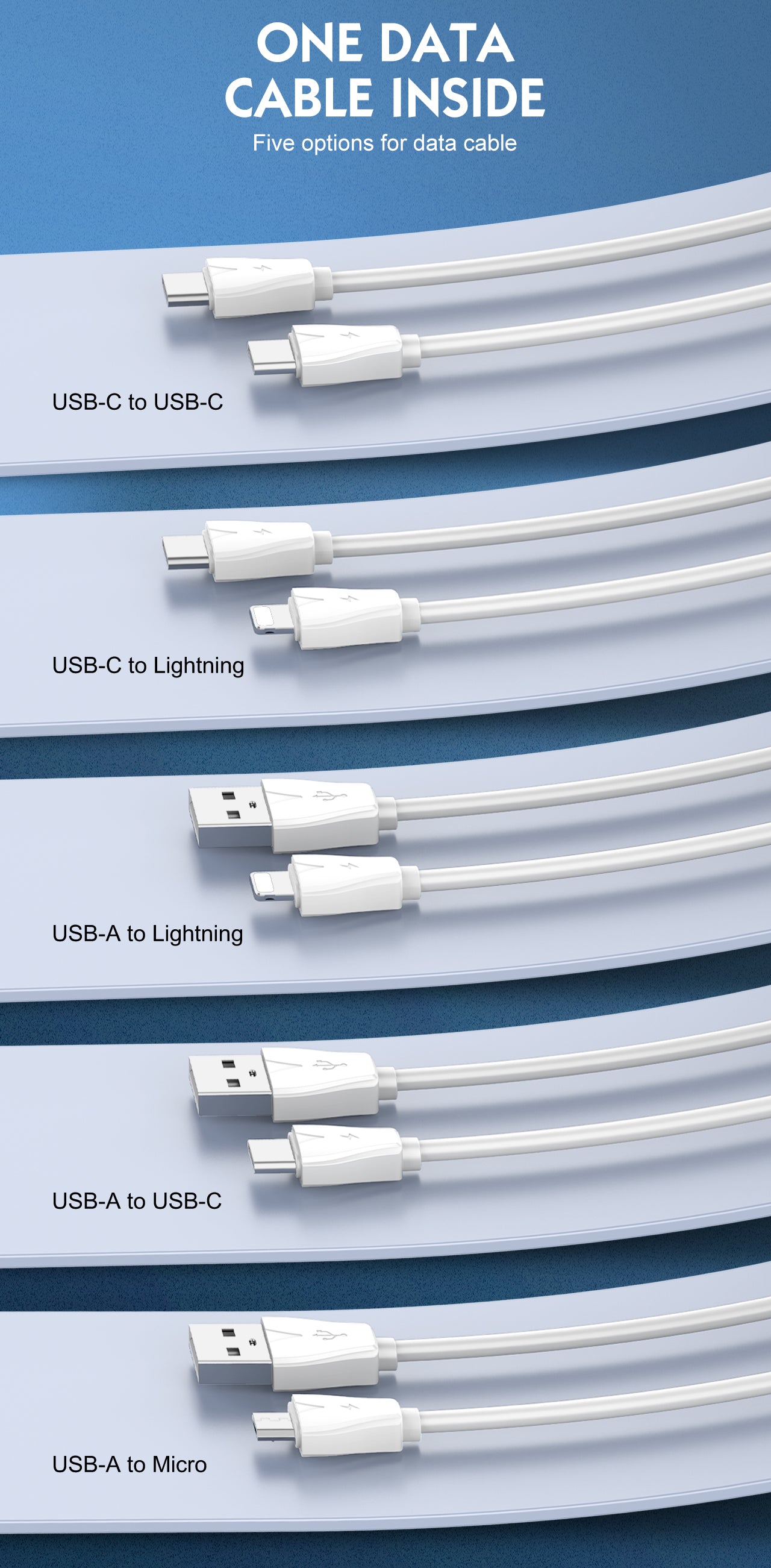 Q3611 - 67W Dual Port PD&QC Hurtiglader med 2 QC og 1 PD utgang.