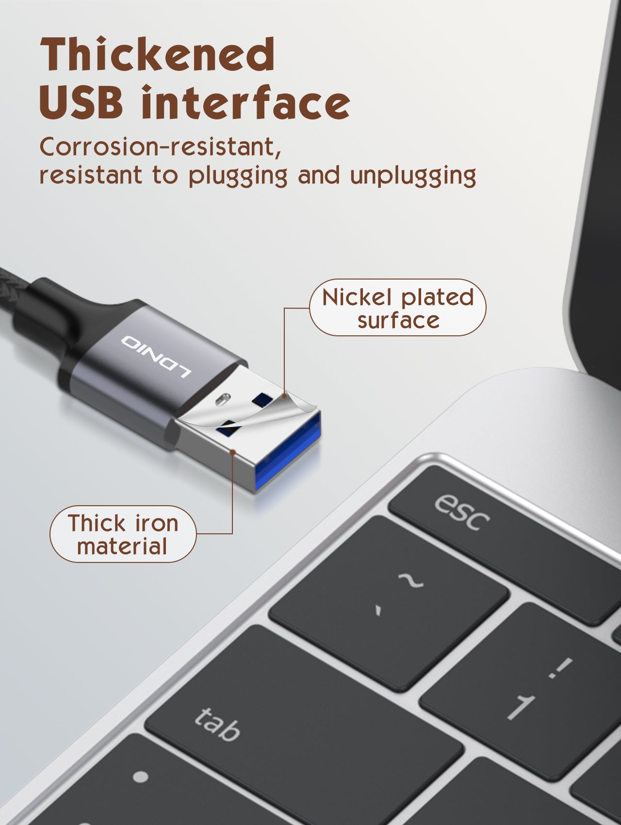 DS44-U Docking med USB-A tilkobling